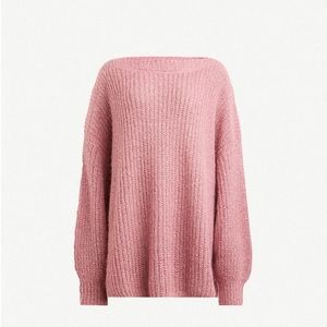 ALLSAINTS Renne Short oversized mohair-blend